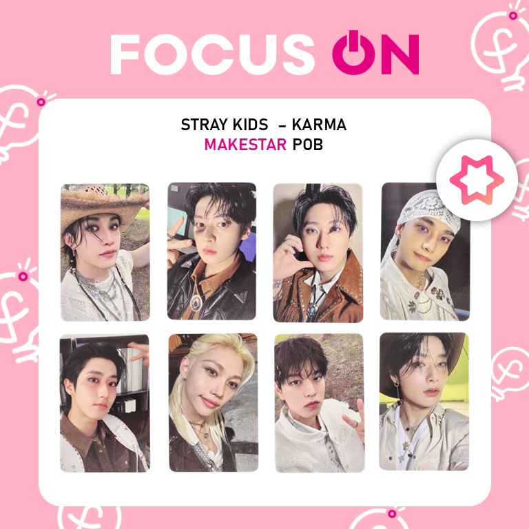 STRAYKIDS POB MAKESTAR KARMA PHOTOCARD