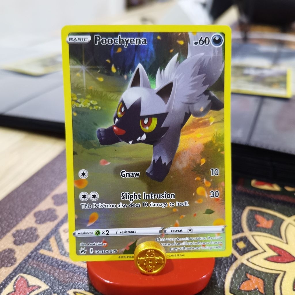 Poochyena - GG33/GG70 - Holo Crown Zenith Singles Pokemon TCG Trading Card Game