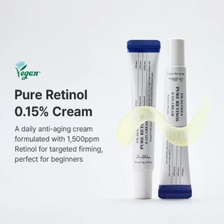 Dr.Althea Pure Retinol 0.15% Cream 20ml | ครีมเรตินอลสำหรับมือใหม่ | ลดเลือนริ้วรอย ผิวเฟิร์ม กระชับ | Retinol & Bakuchiol สำหรับผิวแพ้ง่าย