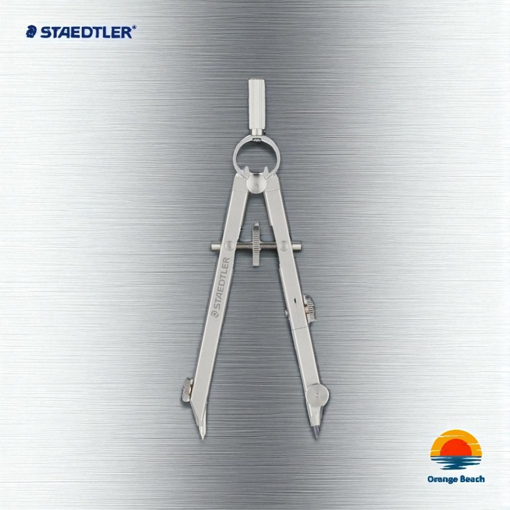 STAEDTLER 557 62N วงเวียนศูนย์กลางล้อขนาดเล็ก/พกพาสะดวก/โรงเรียน/เขียนแบบเทคนิค/เยอรมนี