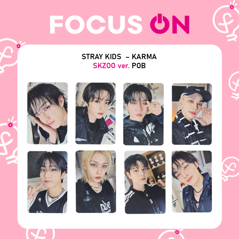 STRAYKIDS POB KARMA SKZOO VER. PHOTOCARD