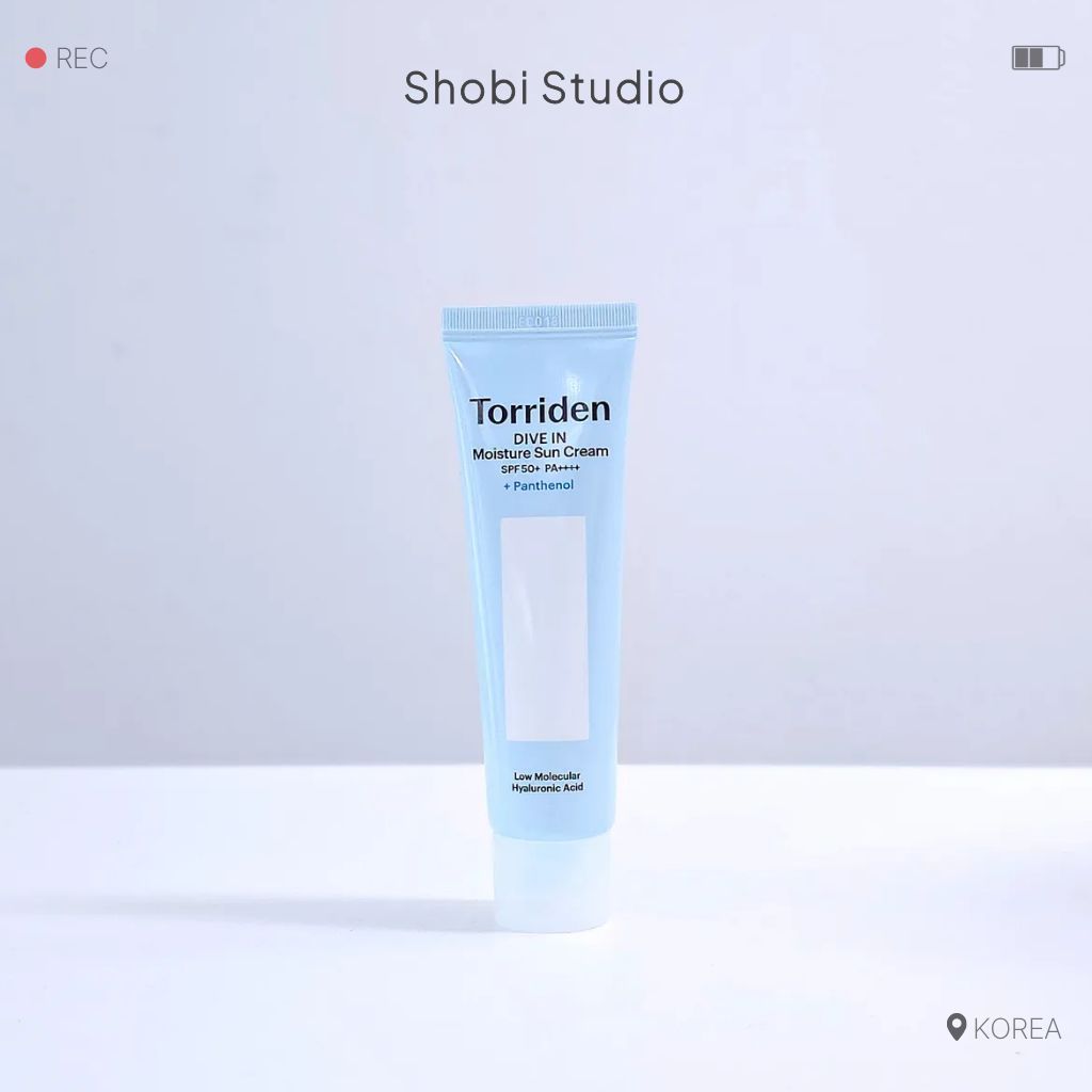 [Hydrating UV Shield] Torriden Dive-In Moisture Sunscreen / 60ml / ครีมกันแดดเคมี