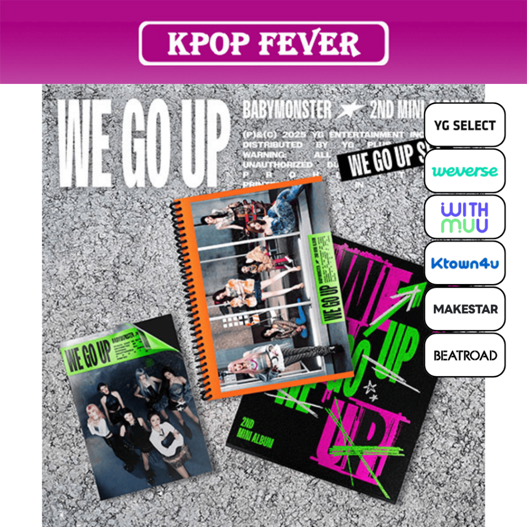 BABYMONSTER [WE GO UP] PHOTOBOOK Ver / 2nd Mini Album