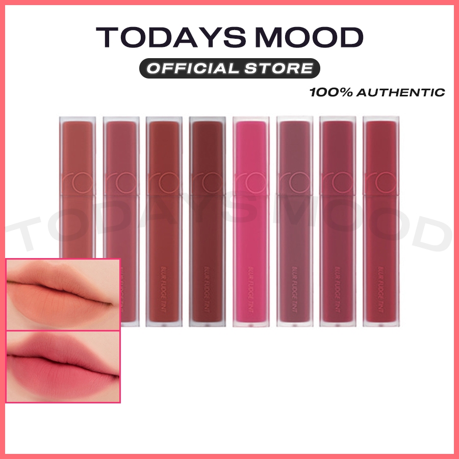 [Rom&nd] Blur Fudge Tint (15 สี) | Romand Lip Chic Matte Kbeauty