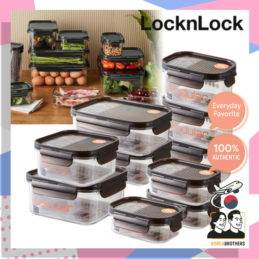 LocknLock / กล่องใส่อาหารแบบแยกส่วน Bisfree