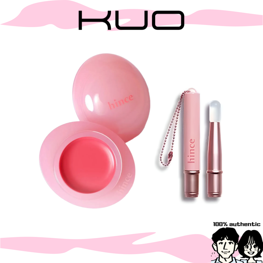 [HINCE] Raw Glow Dewy Ball + พวงกุญแจแปรงลิป (15 สี)