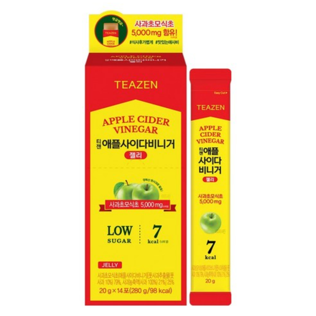 Teazen Asabi Apple Cider Vinegar Jelly 14 แท่ง 280g