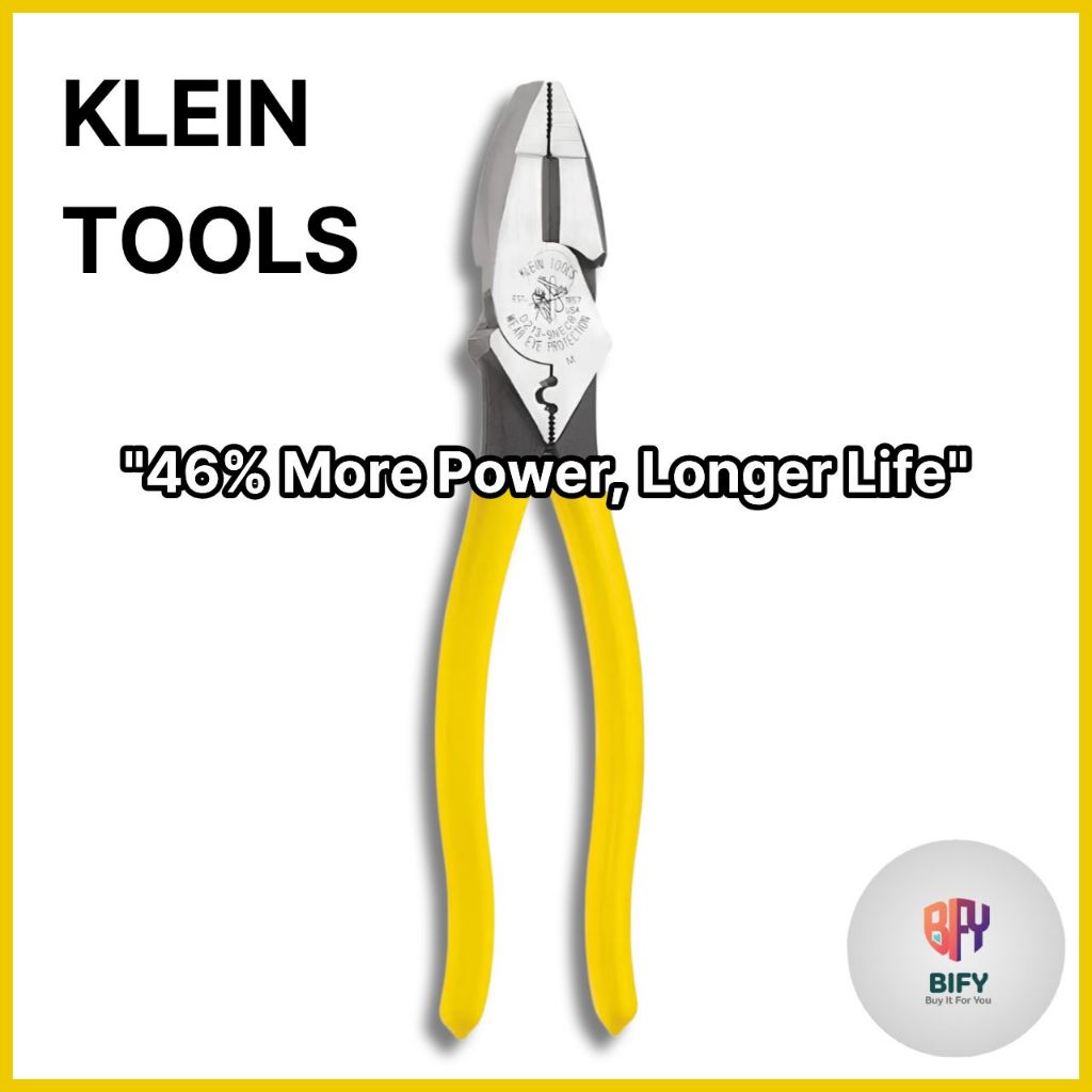 [KLEIN TOOLS] คีมย้ําขั้วต่อ 9 นิ้ว D213-9NE-CR