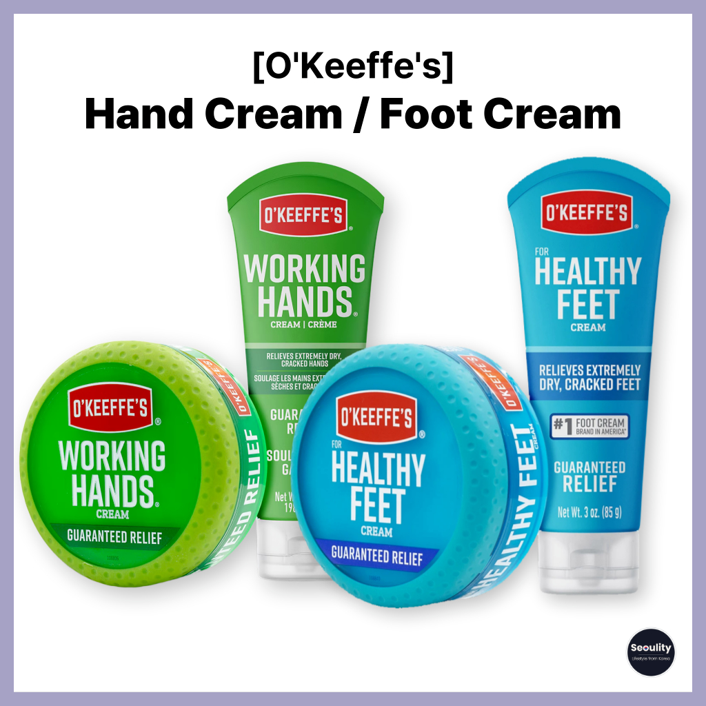 O'Keeffe's Healthy Feet Foot Cream & Working Hands Hand Cream