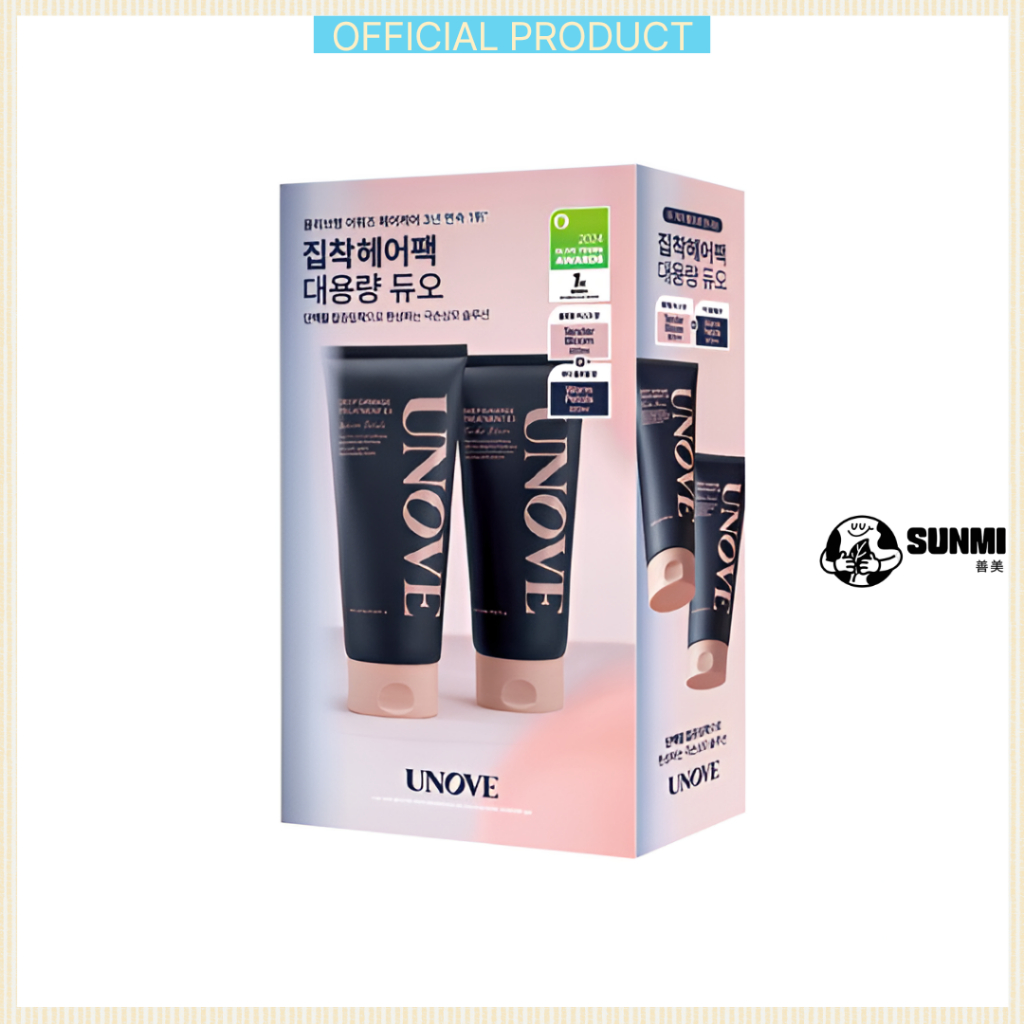 [ส่งตรงจากญี่ปุ่น]UNOVE Deep Damage Hair Treatment EX 320ml Double/Duo (เลือกจาก 2 กลิ่น) 320ml+320m