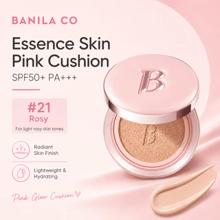 BANILA CO Essence Skin Pink Cushion SPF50+ PA+++ 12g เอสเซนส์ สกิน พิงค์ คุชชั่น