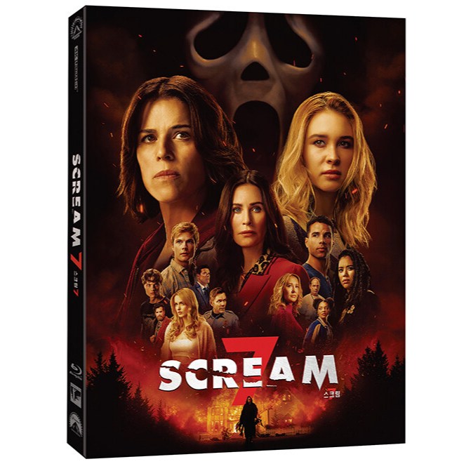 Scream 7 - 4K UHD + BLU-RAY w/ Slipcover Korean Edition