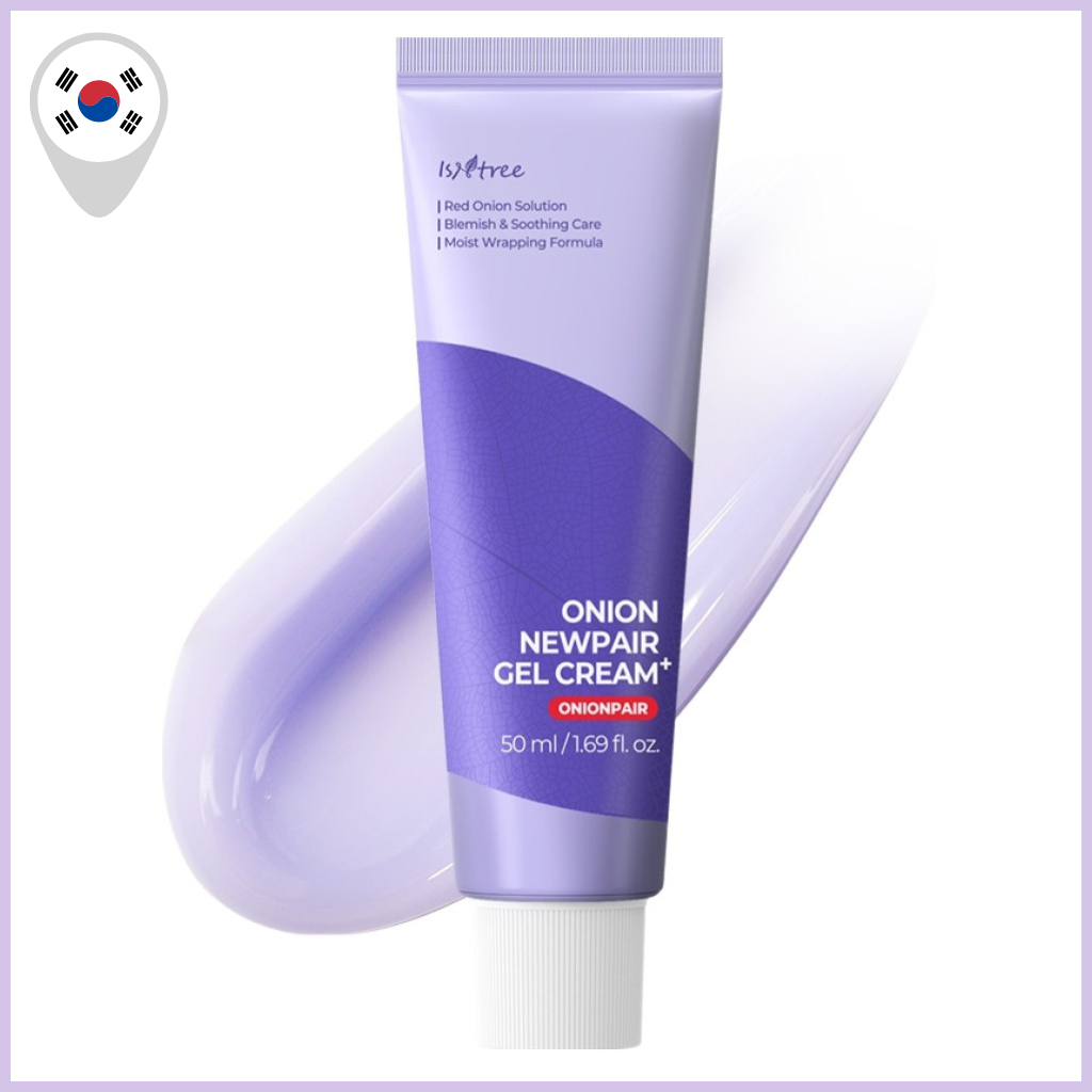 [ISNTREE] Onion Newpair Gel Cream Plus 50ml - Blemish & Soothing Care, Red Onion Extract 71% พร้อม G