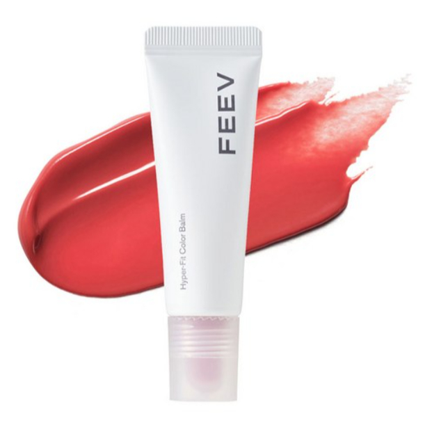 FEEV Hyper-Fit Color Balm 10g (1 ชิ้น) | Glossy Tinted Lip Care, Glassy Glow, Daily Makeup Pick