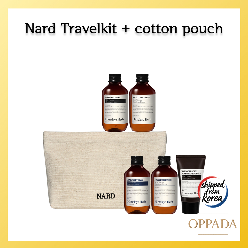 Nard Travelkit + ซองผ้าฝ้าย