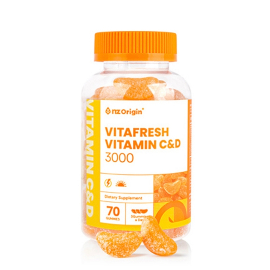 [nz Origin] Vitafresh VitaminJelly C&D 3000 (70 tablets)