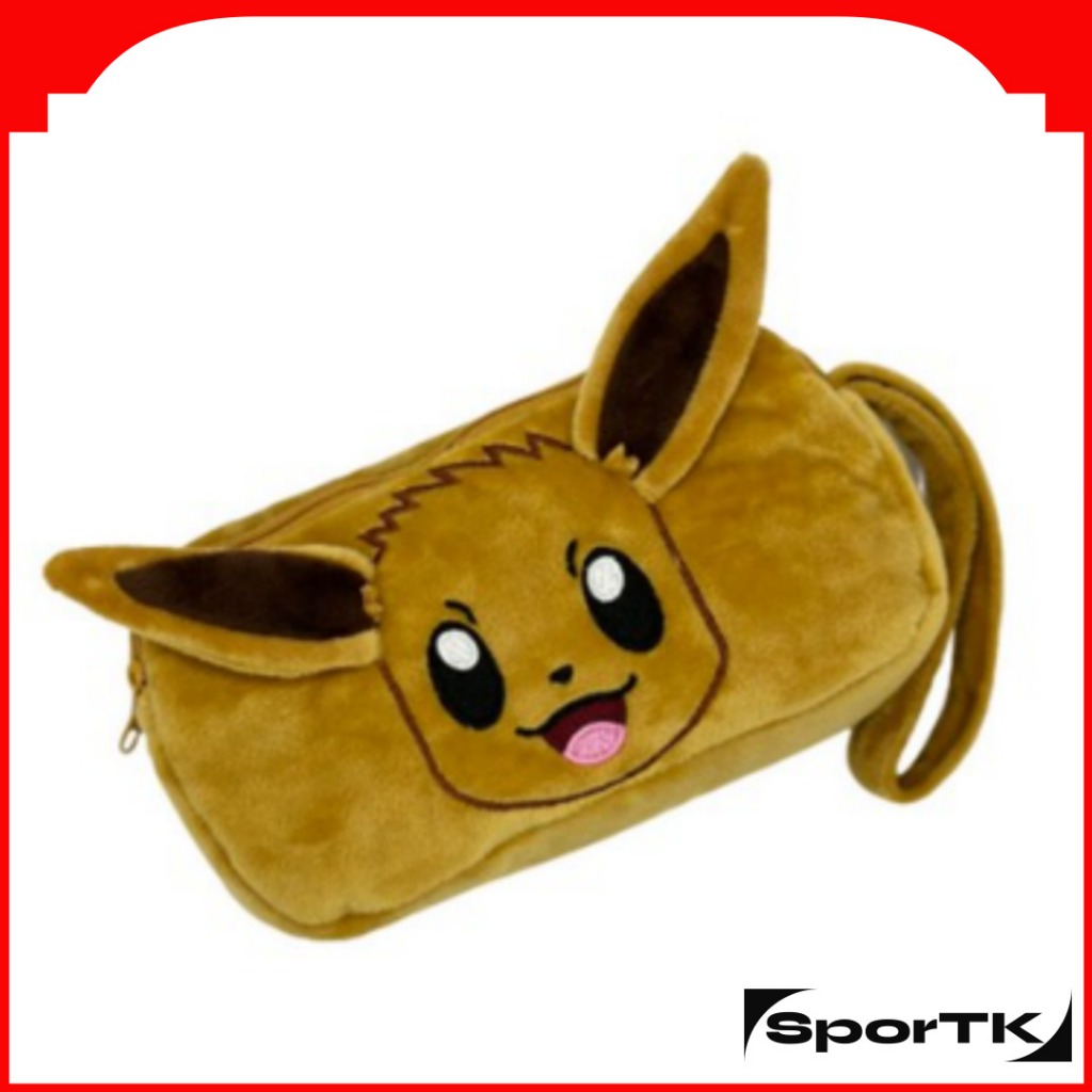 กล่องดินสอตุ๊กตา POKEMON Eevee / กระเป๋าทรงสี่เหลี่ยม