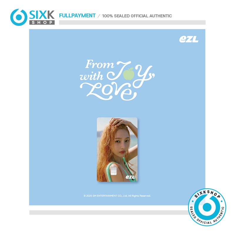 JOY ( RED VELVET ) From JOY, with Love EZL TRANSPORTATION CARD