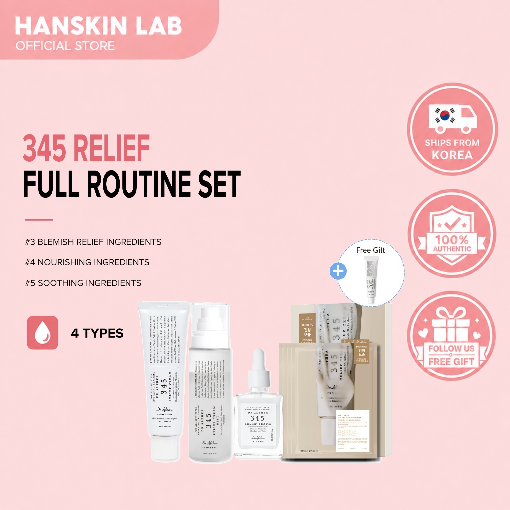 DR.ALTHEA 345 Relief Full Routine Set