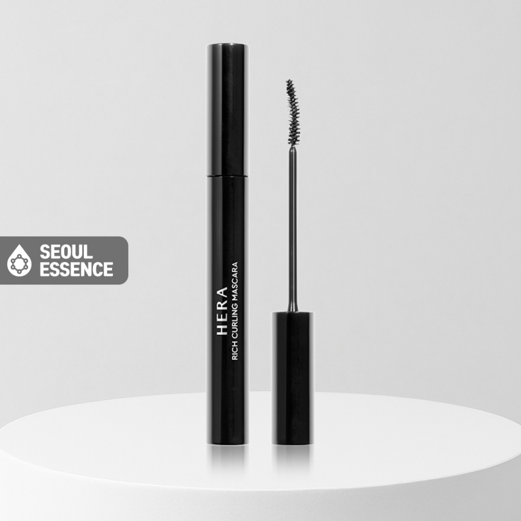 HERA Rich Curling Waterproof Mascara 6g / 3g – Smudge-Proof Volume & Long, Long-Lasting Eye Makeup, Clump-Free Lash Lifting