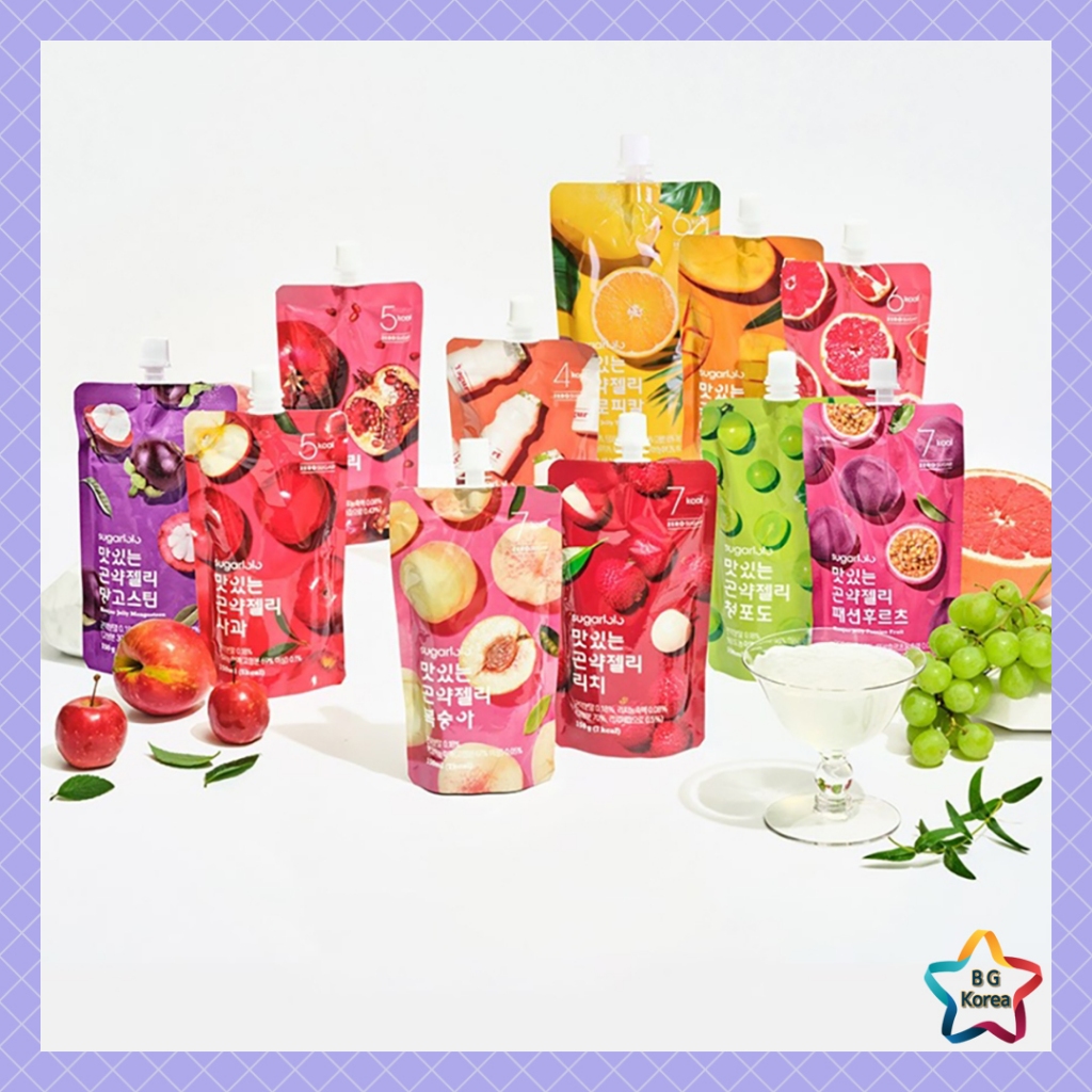 SugarLolo Delicious Konjac Jelly 13 รสชาติถุงสารพันแคลอรี่ต่ําเคี้ยว Diet Snack