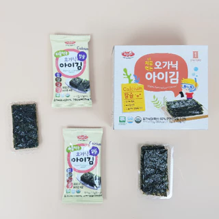 [BEBEST] สาหร่ายเด็กออร์แกนิก 1.5g x10 ซอง – Pure (ไม่ใส่เกลือและน้ำมัน) / Calcium (เค็มอ่อน มีแคลเซียม)
