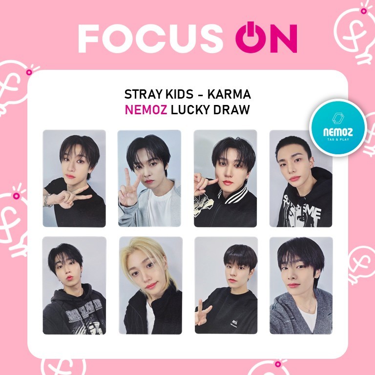 STRAYKIDS LUCKYDRAW NEMOZ KARMA PHOTOCARD