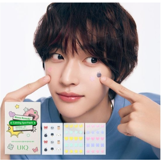 [UIQ X RIZE] UIQ Biome Remedy Calming Spot Patch 2 ประเภท (พลาสเตอร์/ไฮโดรคอลลอยด์) RIZE Character A
