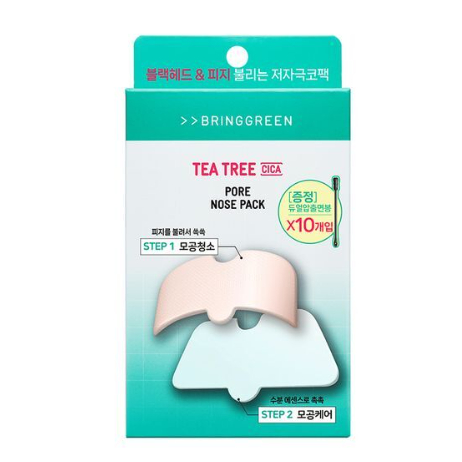 BRINGGREEN Tea Tree CICA Pore Nose Pack 5ea