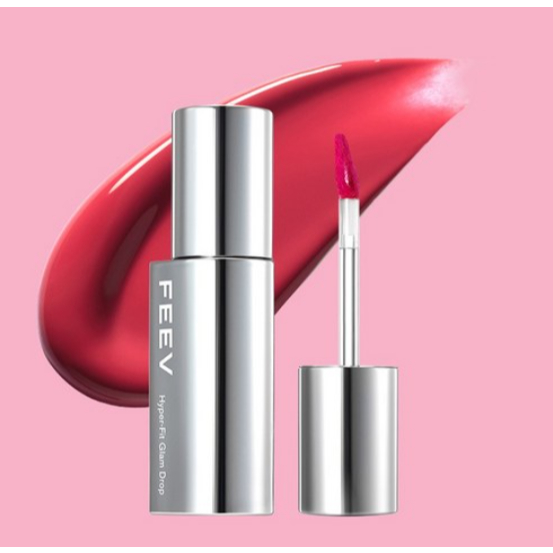 FEEV Hyper Fit Glam Drop Lip Tint 3.5g, 1 ชิ้นGlossy Water-to-Oil TintDaily Lip Makeup/Glassy Shine