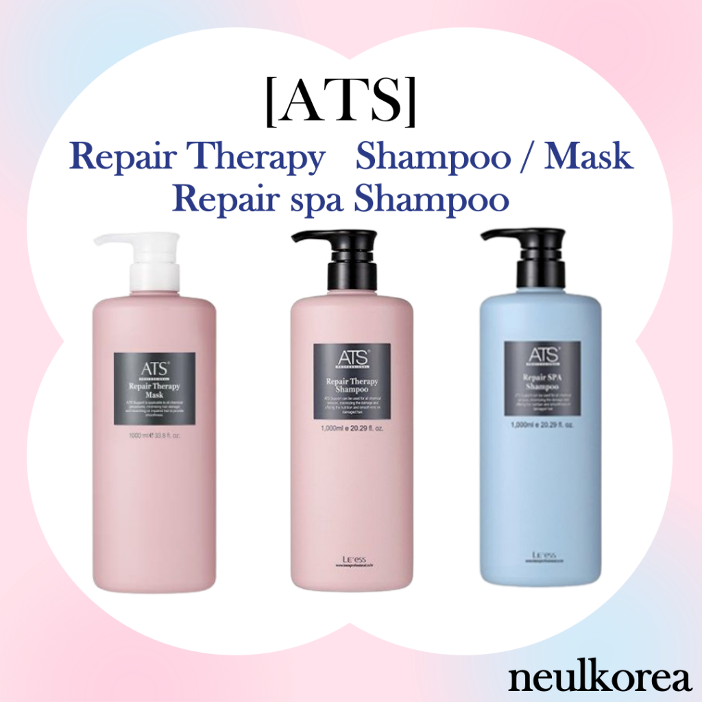 [ATS] แชมพูและมาส์กฟื้นฟูผม Repair Therapy และบำรุงผม | แชมพูสปาและมาส์กสำหรับฟื้นฟูผม Repair Therap