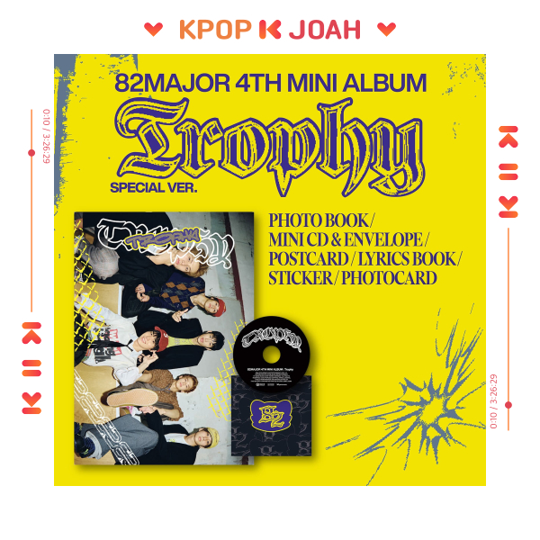 (Special ver.) 82MAJOR [Trophy] 4th Mini Album (31st Oct.2025)