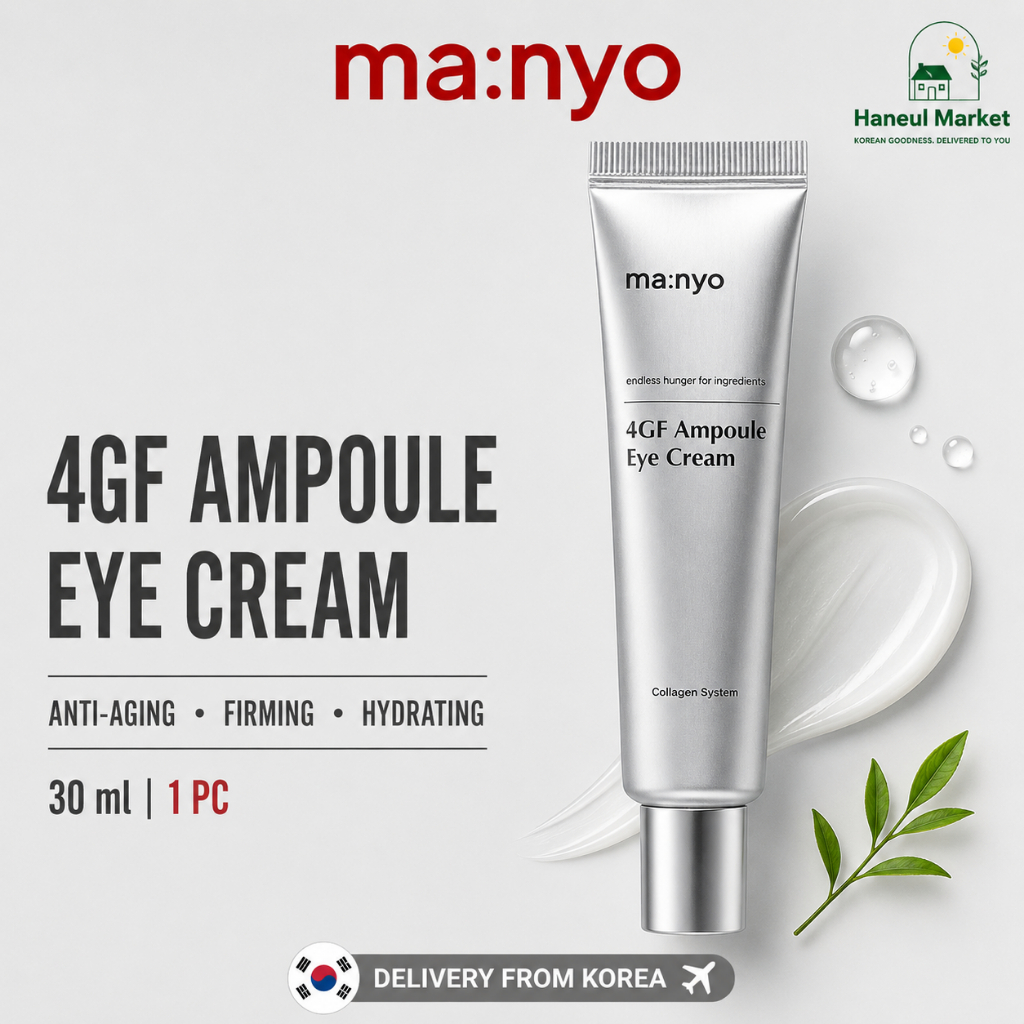Ma:nyo 4GF Ampoule Eye Cream 30ml พื้นผิวดูดซับแรงกระแทกน้ําหนักเบา | แอมพูลเกาหลี | เค-ความงาม
