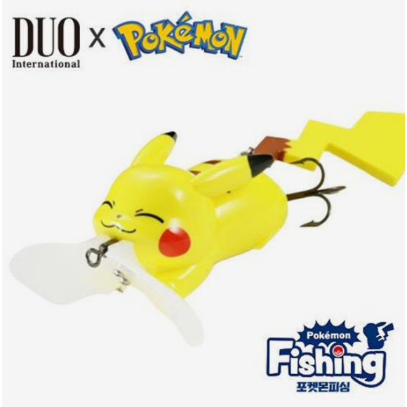 DUO INTERNATIONAL Pokemon Lure top-water jitter type Bass Lure smile Version