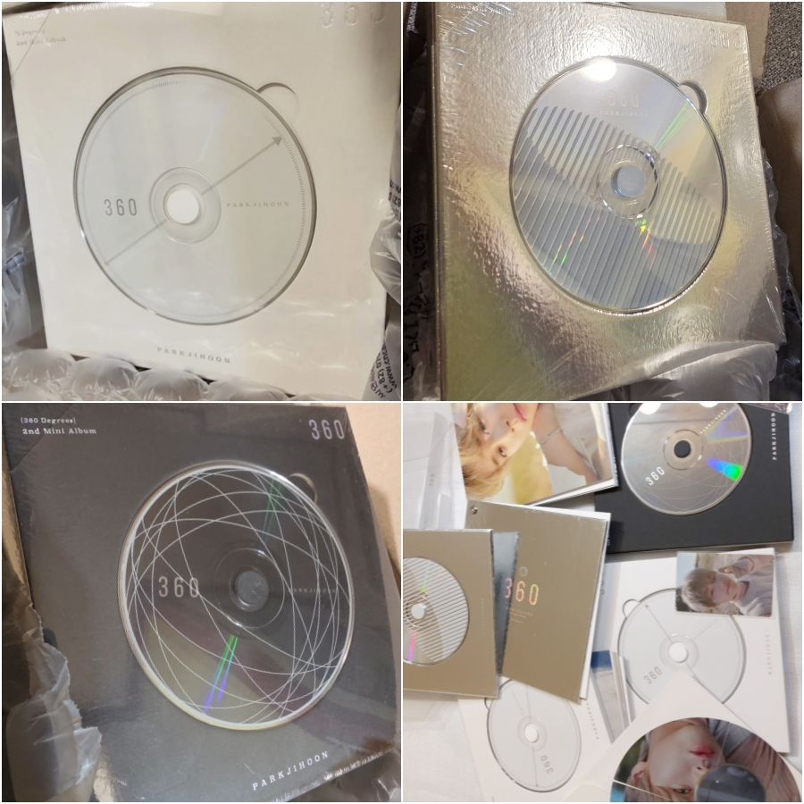 PARK JIHOON 360 2nd Mini Album Sealed / Opened Album (0° / 180° / 360° เวอร์ชั่น.)