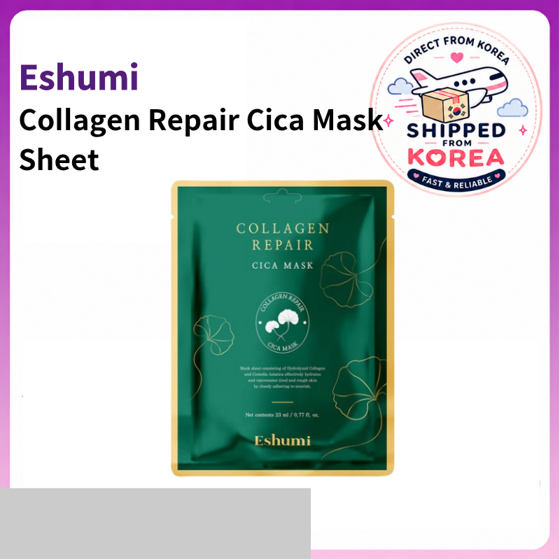 Eshumi Collagen Repair Cica Mask Sheet 23ml x 30