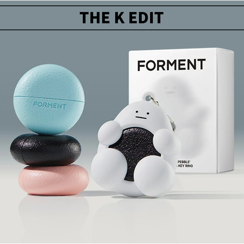 FORMENT Signature Solid Perfume Pebble 30ml (3 กลิ่น) พร้อมพวงกุญแจ Cotton Hug Moon | น้ำหอมเนื้อครี