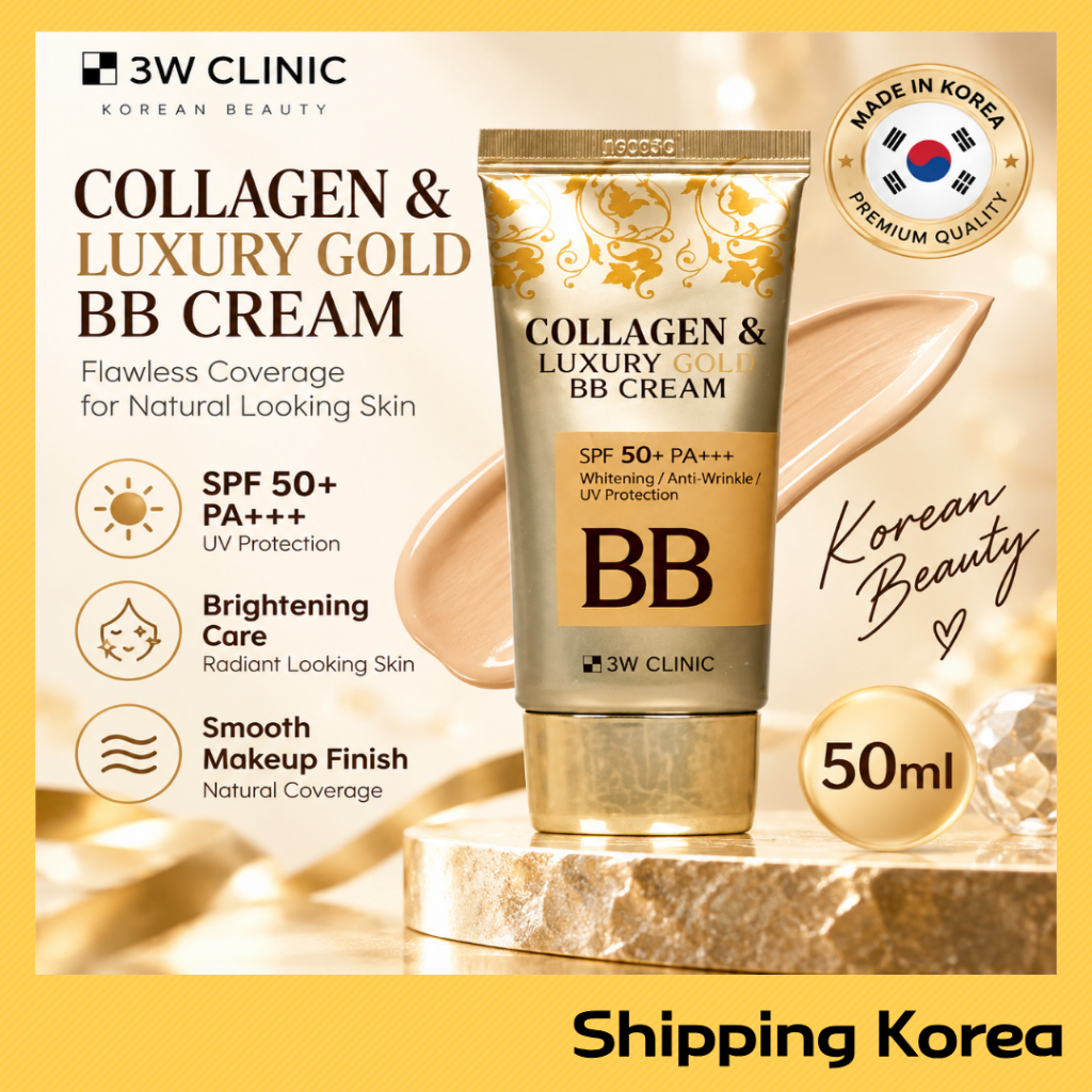 [3W CLINIC] Collagen & Luxury Gold BB Cream 50ml