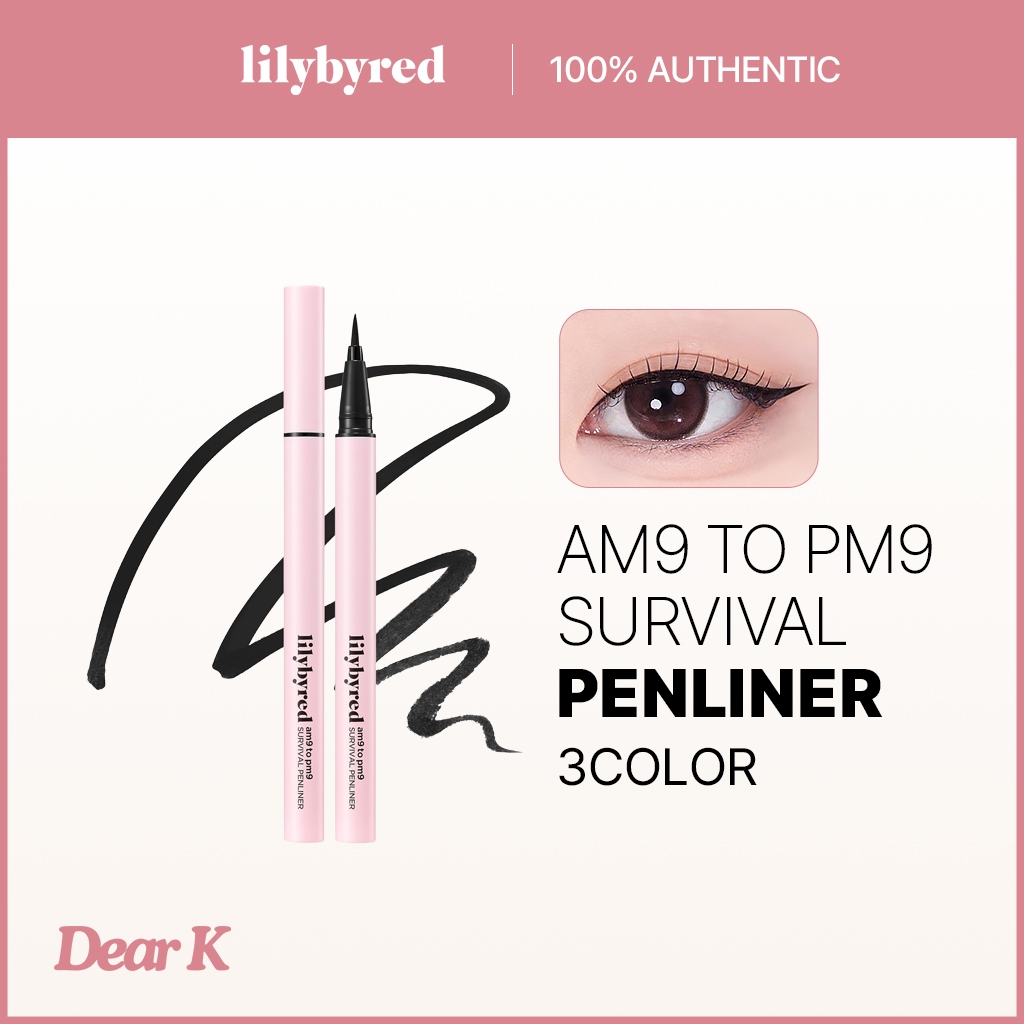 [lilybyred] Nine to Nine Survival Pen Liner 0.6g | 3สี