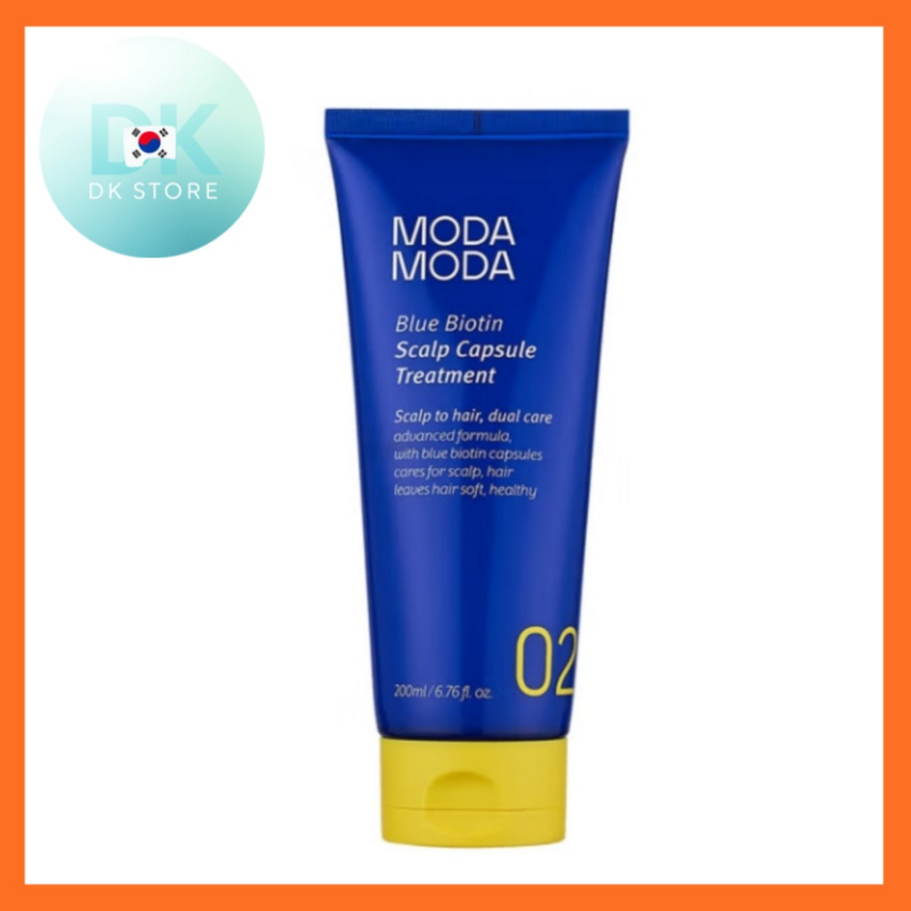 MODA MODA Blue Biotin Scalp Capsule Treat 200ml: บํารุงและเสริมสร้างเส้นผมให้แข็งแรง