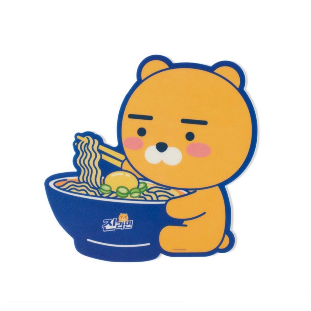 แผ่นรองเมาส์ Kakao Friend Ryan X Jin Ramen