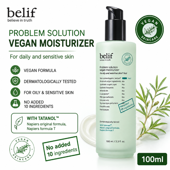 [belif] Problem Solution Vegan Moisturizer 100mL / K-BEAUTY