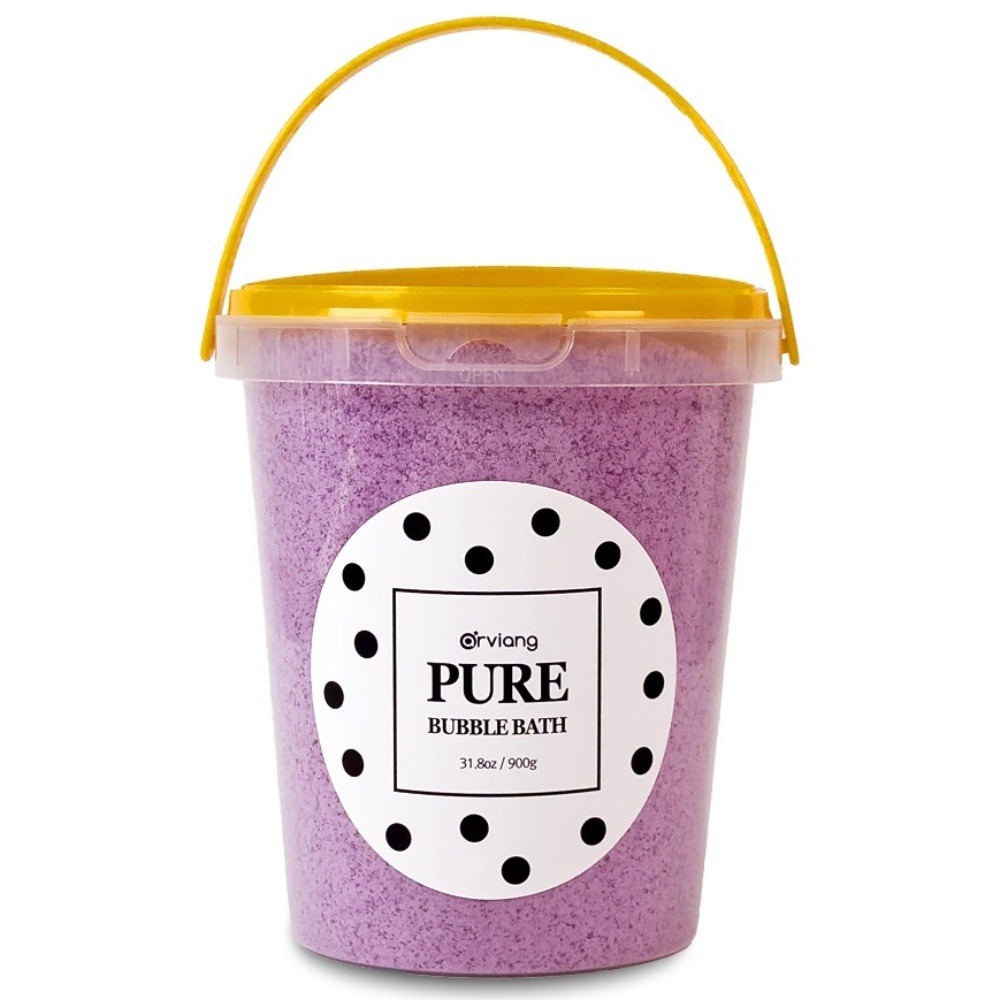Arviang Pure Bubble Bath White Musk 900g Bubble Bath Powder Rich Foam Moisturizing Home Spa Bubble B