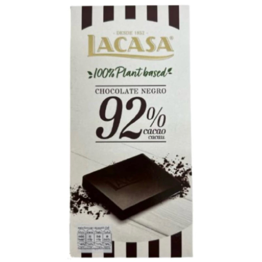 [ส่งด่วน] Lacassa Premium Dark Chocolate 92%/Dark Chocolate 85%/Dark Chocolate 70% 100g