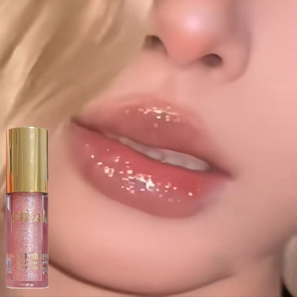 BLING Glow Lip Tattoo Tint 03 Bling Glow Tint Glitter Lip Gloss, 1 ชิ้น, เกาหลี Water Tint Mirror Sh