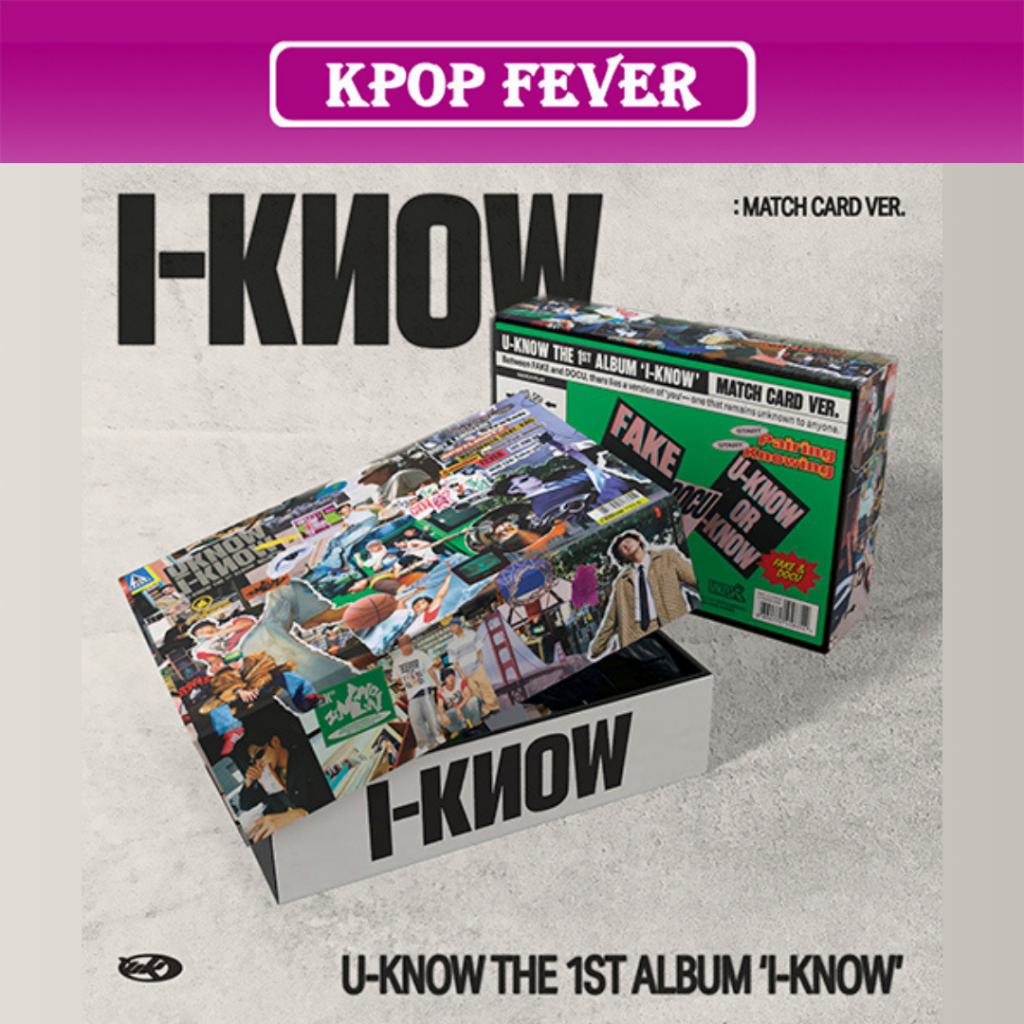 U-Know [I-KNOW] Match Card ver. (Smart Album) / 1st Full Album