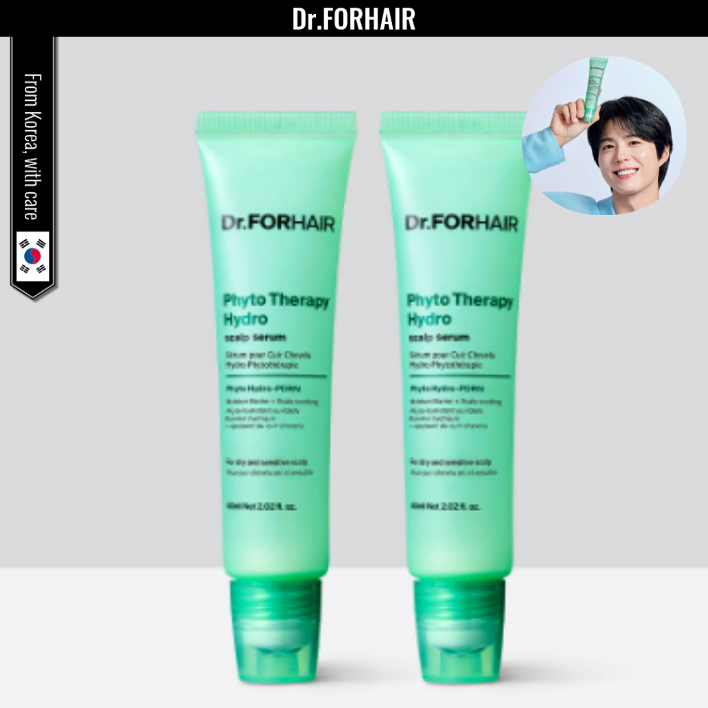 [Dr.FORHAIR] Phyto Therapy Scalp Serum 60ml(2p) / Sensitive & Itchy Scalp Soothing Treatment