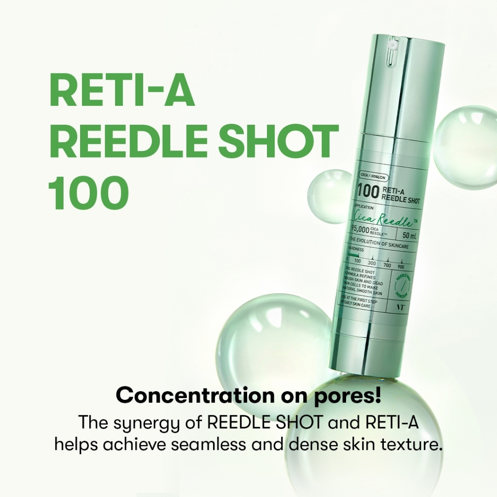 VT سيروم Reedle Shot 100 + Vita-Light + Reti-A ‏(1 + 1) — صورة 5