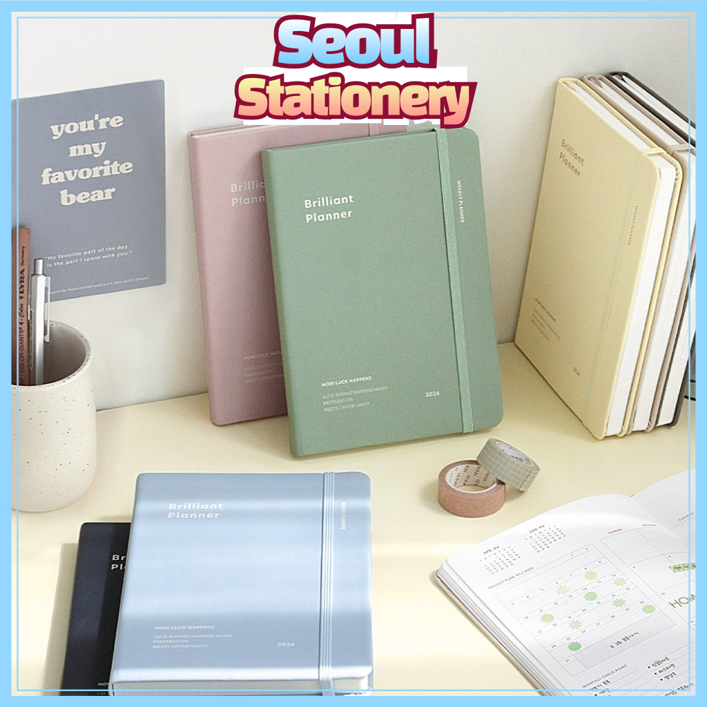 2026 Brilliant Weekly Diary Planner