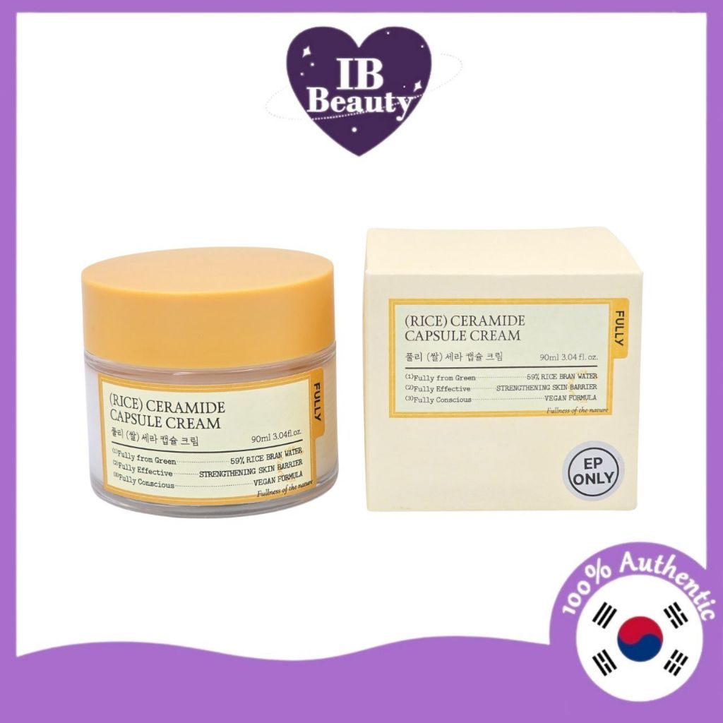 [FULLY] Rice Ceramide Capsule Cream 90ml